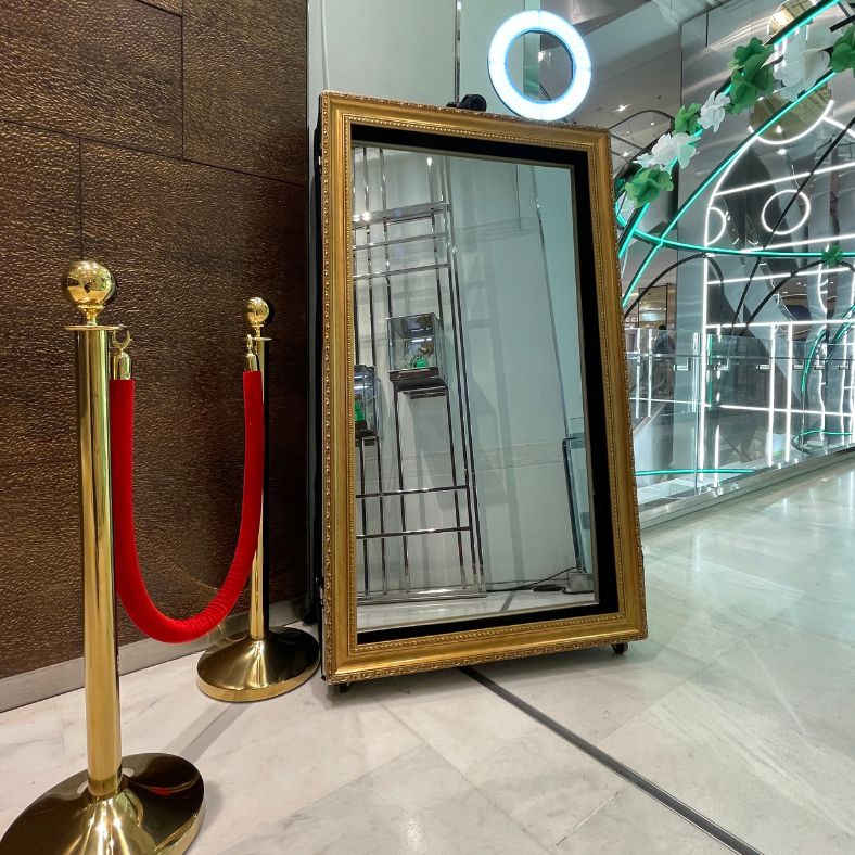 Prestation photobooth miroir luxe
