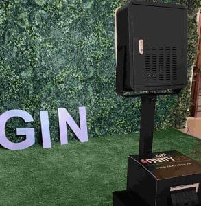 Photobooth accessible à tous les participants de la soirée de team building