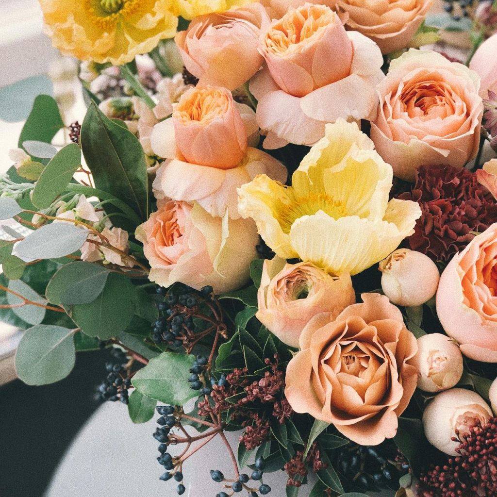 Bouquet personnalisé : Composition florale unique pour refléter la personnalité et le style de la mariée.