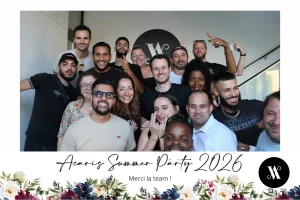 Cadre photo aux couleurs d’une entreprise
